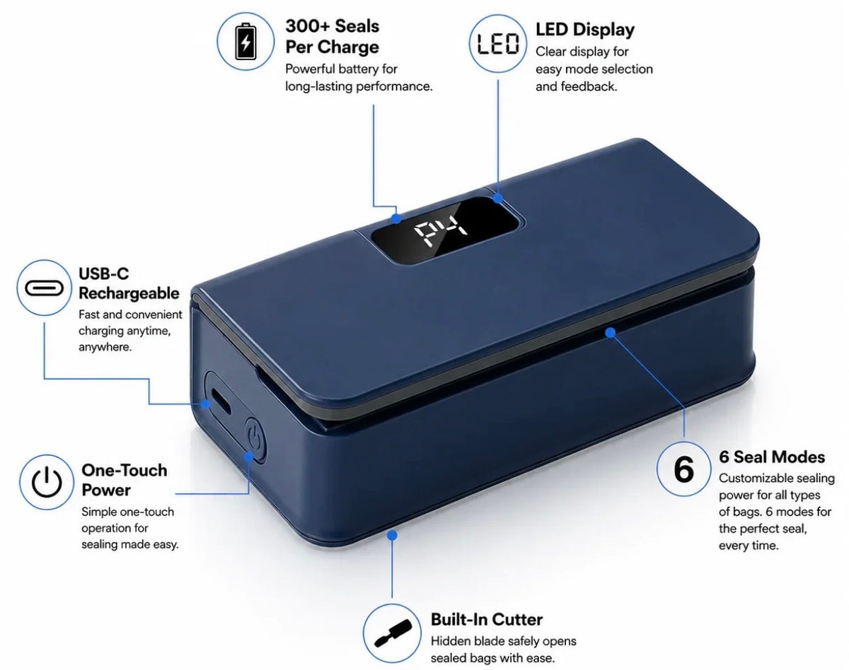 Sealora - Bag Sealer Mini Heat Press